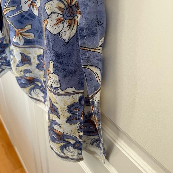 Print tunic style summer top - Picture 4 of 13